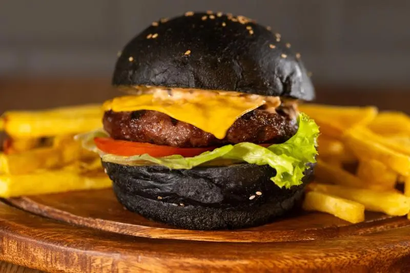 Charcoal Cheeseburger Deluxe